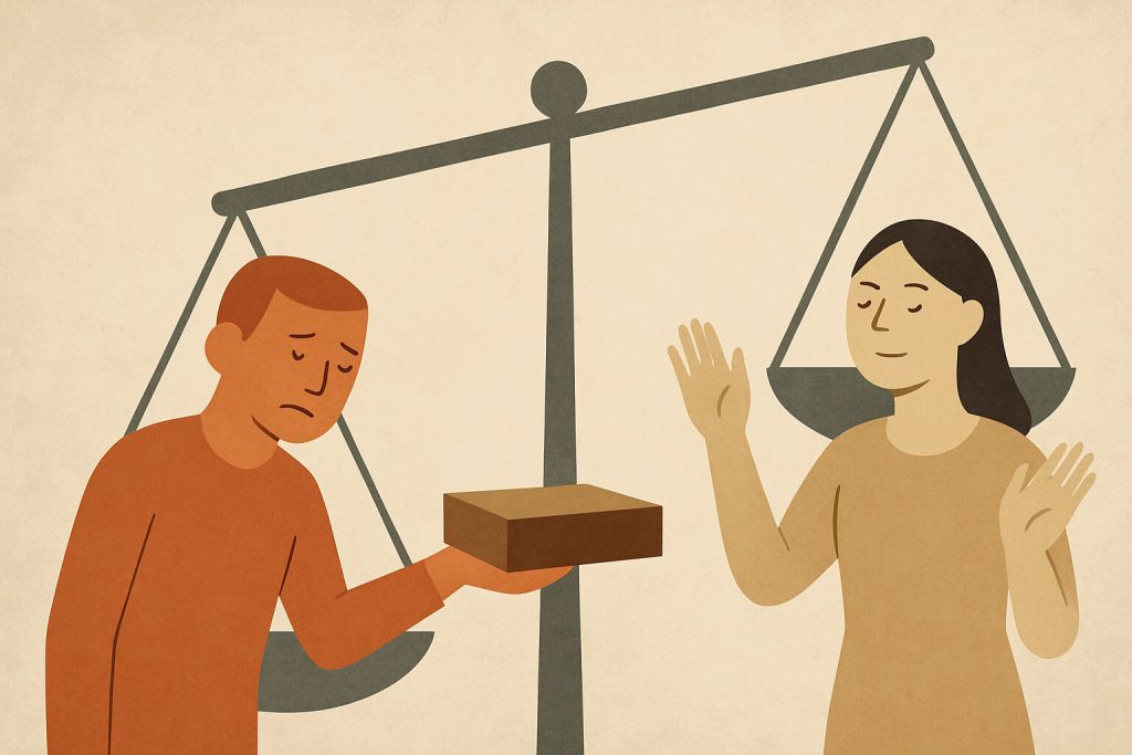 Cuando solo quieren recibir: el desequilibrio entre el dar y el tomar