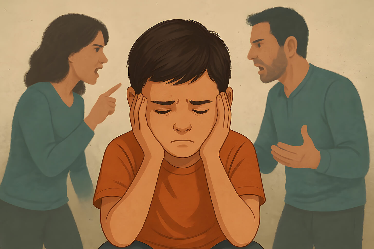 Los hijos en medio: el daño sistémico de hablar mal del otro progenitor